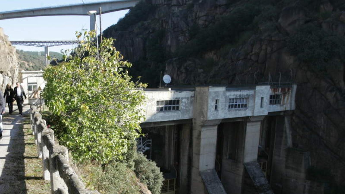 La presa de la Fuente del Azufre, en una imagen de archivo. L. DE LA MATA