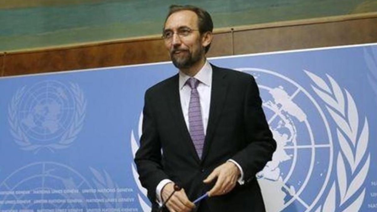 Zeid Ra'ad Al Hussein, Alto Comisionado de la ONU para los Derechos Humanos, en una imagen de archivo.