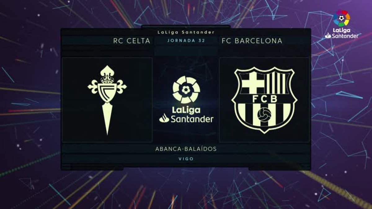 VIDEO: Resumen Goles - Celta Vigo - FC Barcelona - Jornada 32 - La Liga Santander