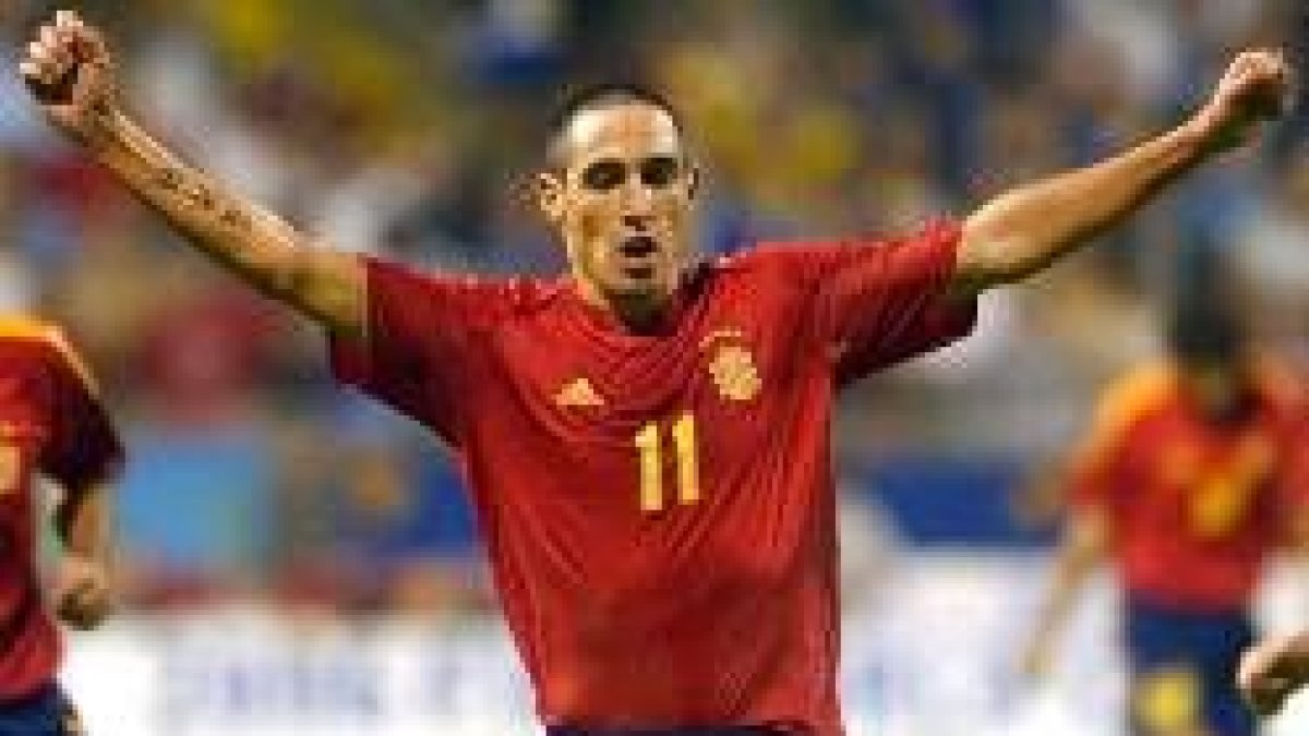 Vicente fue uno de los pocos jugadores que se salvaron el miércoles de las críticas de Luis Aragonés