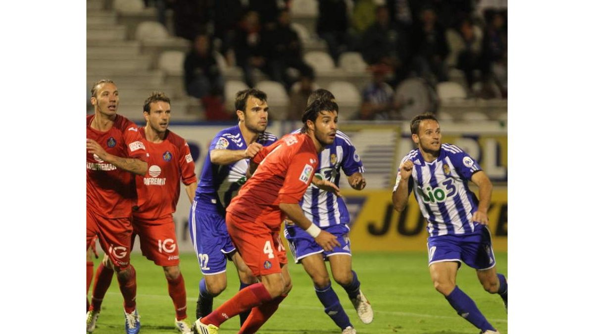 El Getafe CF es el último rival de Primera División al que se ha medido la Deportiva en la Copa. LDLM