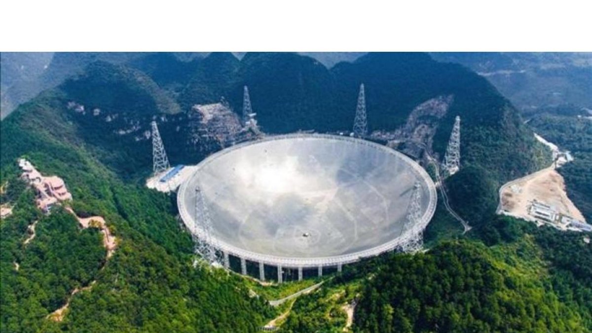 El gran radiotelescopio puesto en marcha por China