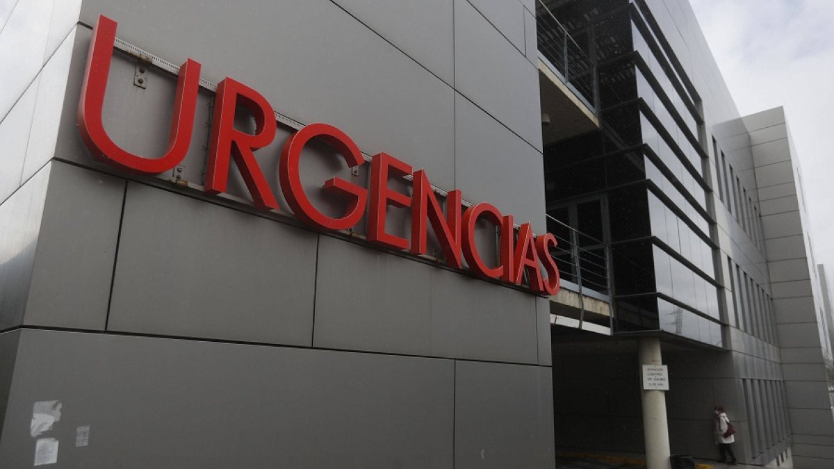 Coronavirus.Hospital de León, urgencias.