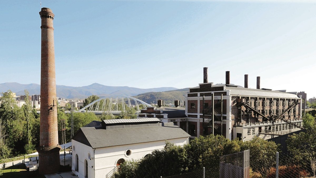 Fábrica de Luz, en Ponferrada, sede del Museo de la Energía. L. DE LA MATA