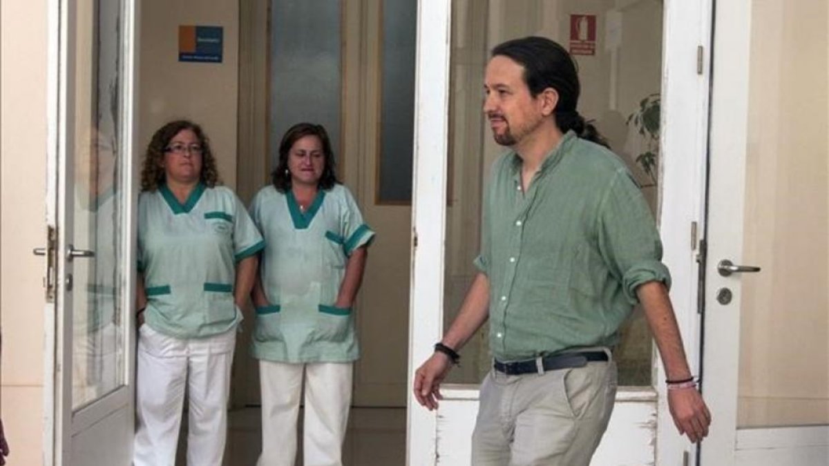 El secretario general de Podemos, Pablo Iglesias, el pasado 6 de julio en Cádiz.