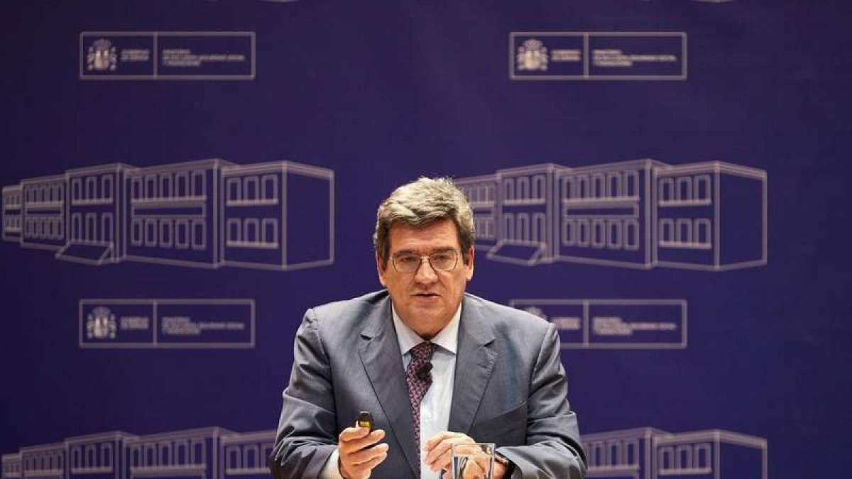 El ministro de Inclusión, Seguridad Social y Migraciones, José Luis Escrivá. MIGUEL OSES