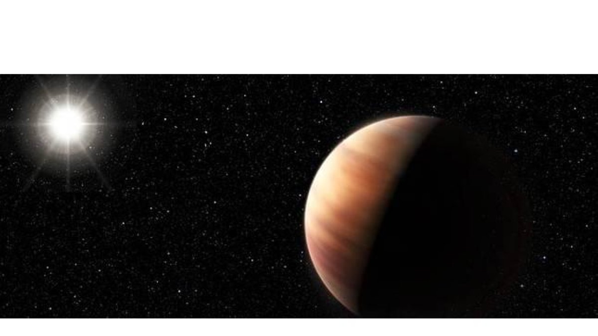 Imagen captada del gemelo de Júpiter en otro sistema solar.