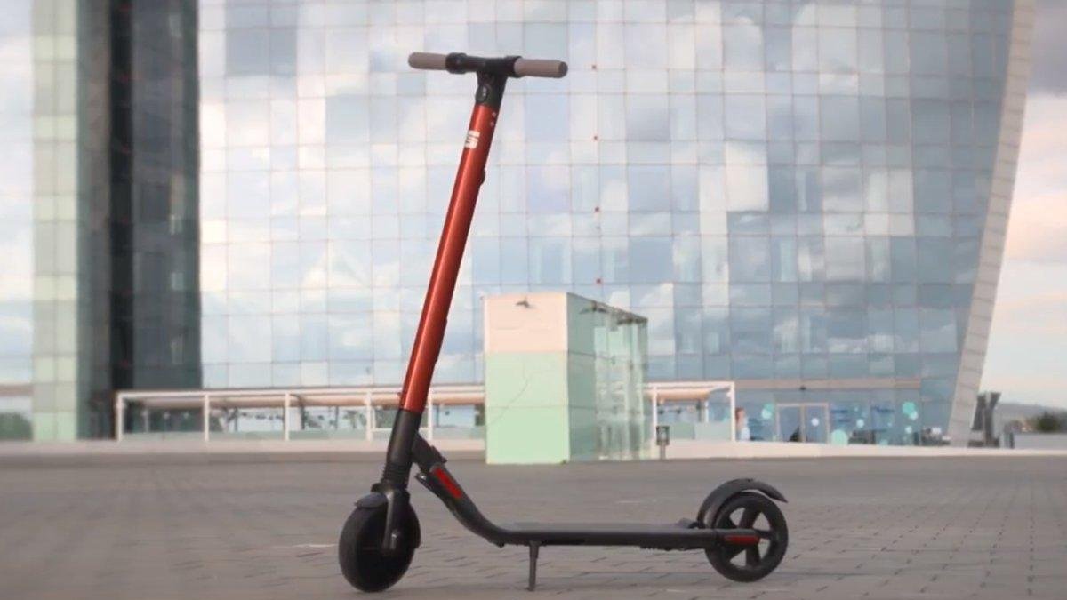 El patinete eléctrico  de Seat.