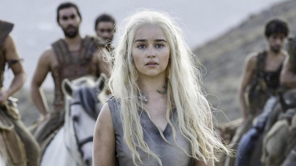 Emilia Clarke, en el papel de Daenerys Targaryen.