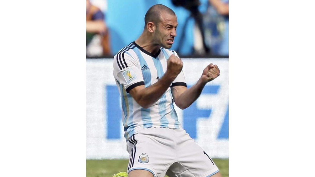 Mascherano es el alma de la selección argentina.