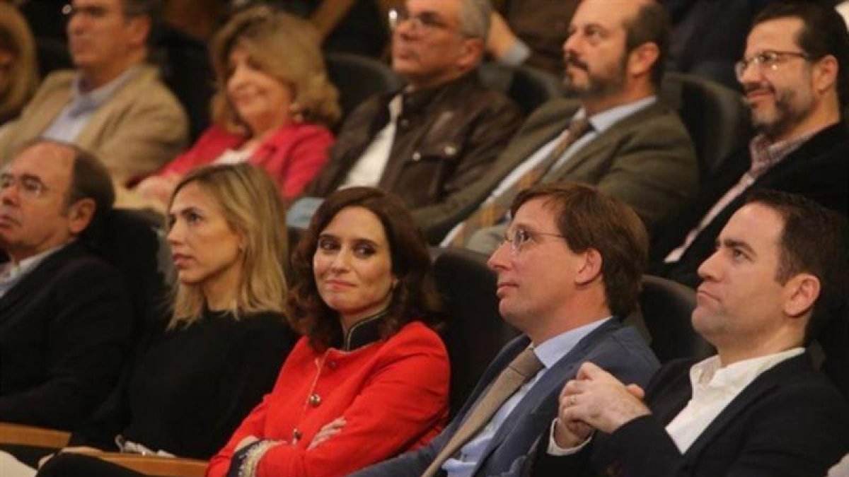 La candidata y portavoz del PP de Madrid Isabel Díaz Ayuso.