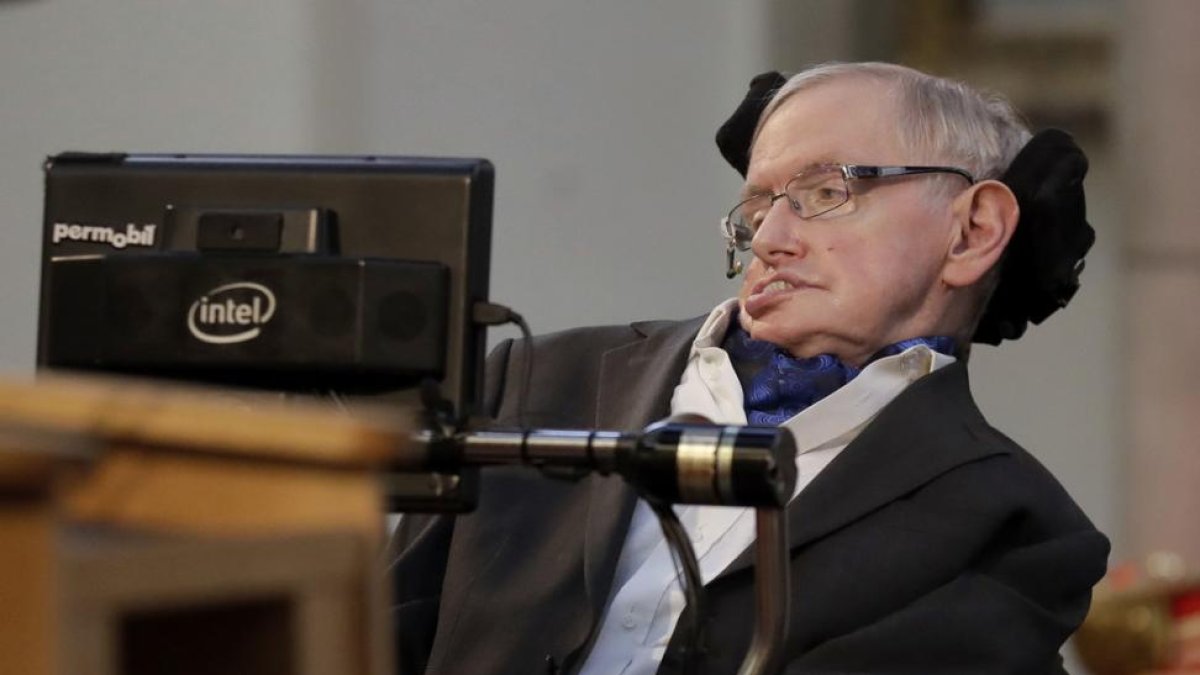 El científico británico Stephen Hawking
