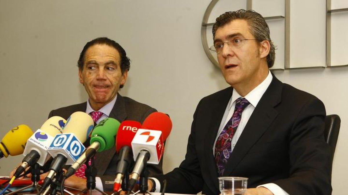 Álvaro Dúez y Javier Cepedano, en una imagen de archivo
