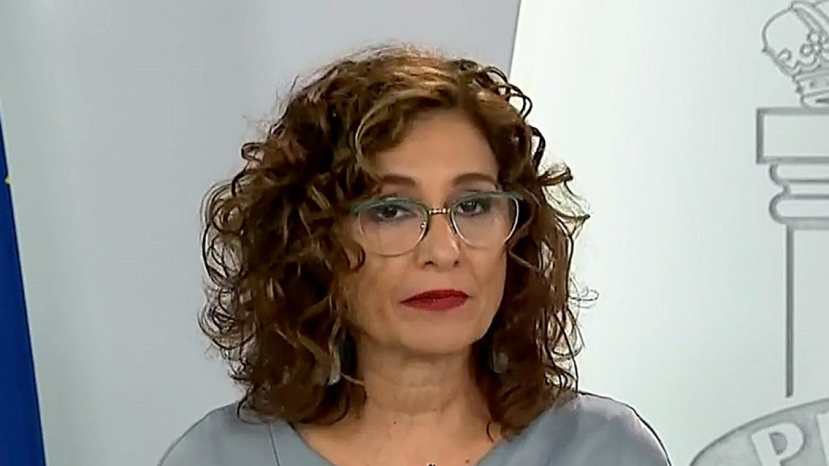 La ministra de Hacienda y portavoz del Gobierno, María Jesús Montero. EFE / MONCLOA