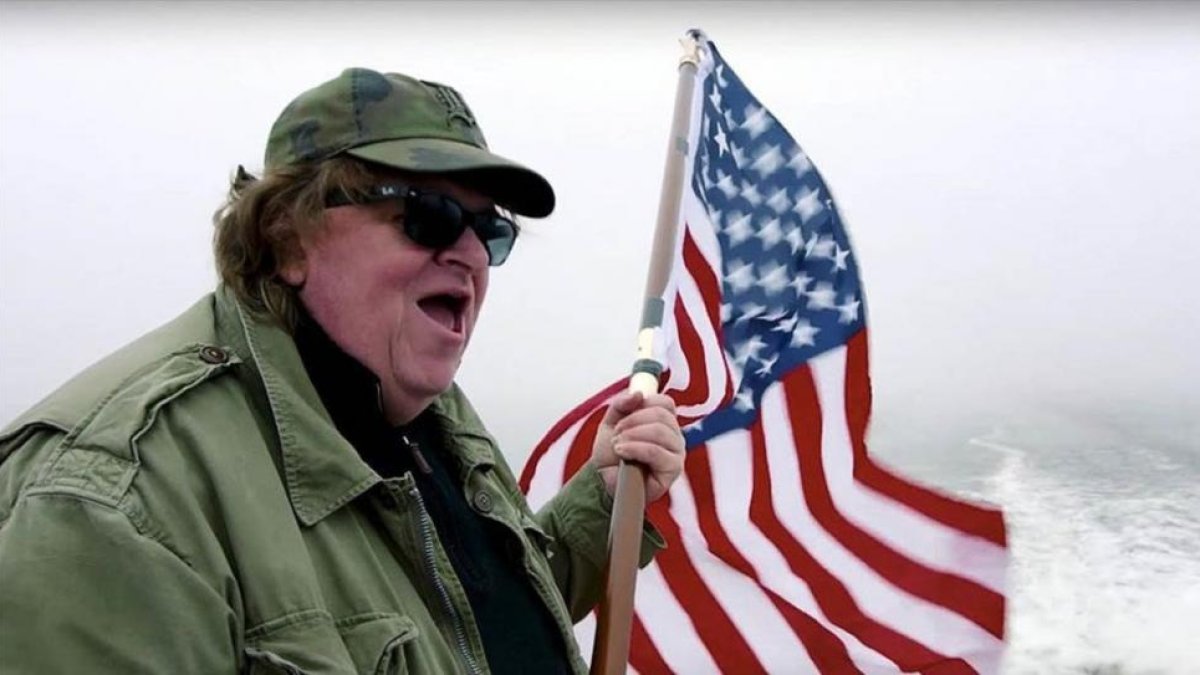 Michael Moore en una imagen de su documental '¿Qué invadimos ahora?', estrenado en el 2015.