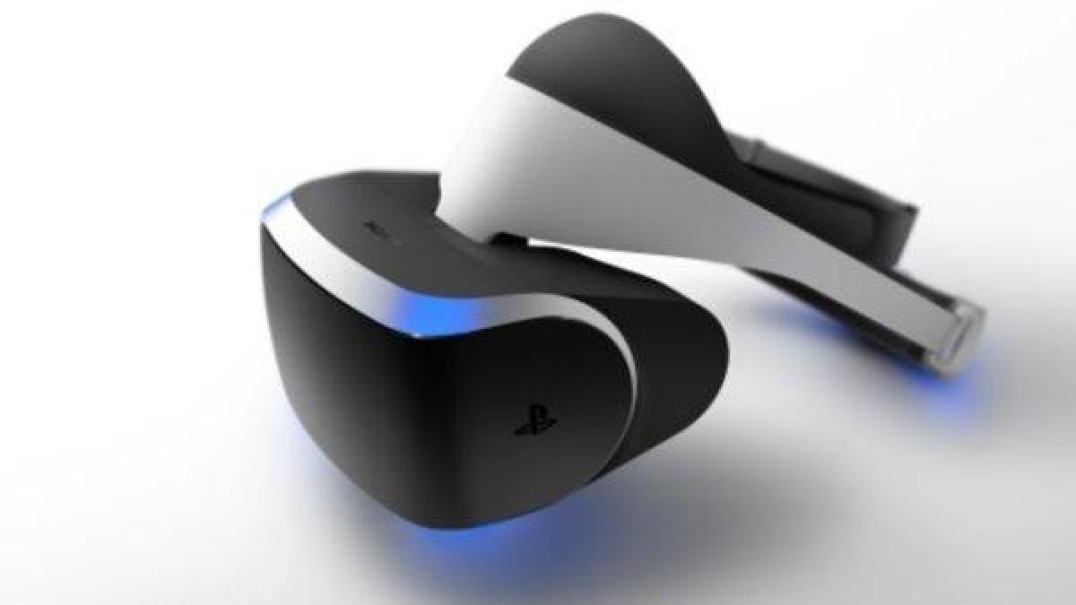 El casco de realidad virtual Morpheus de Sony.
