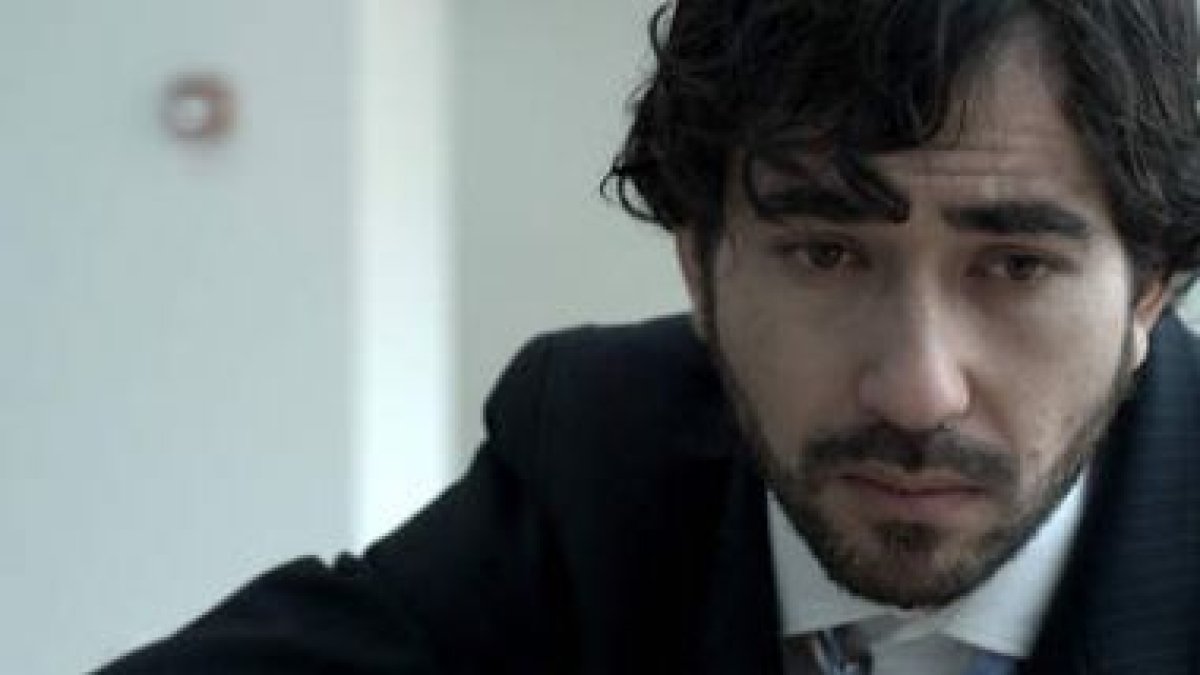 El actor leonés Rafael Rojas-Díez, protagonista de la película que dirige Óscar Rojo, -˜Brutal Box-™