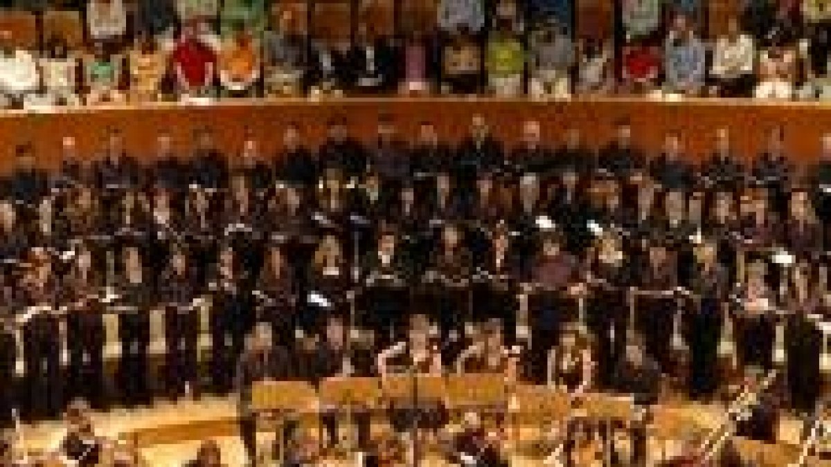 La Orquesta y Coro de la Universidad Autónoma de Madrid, en una foto de archivo