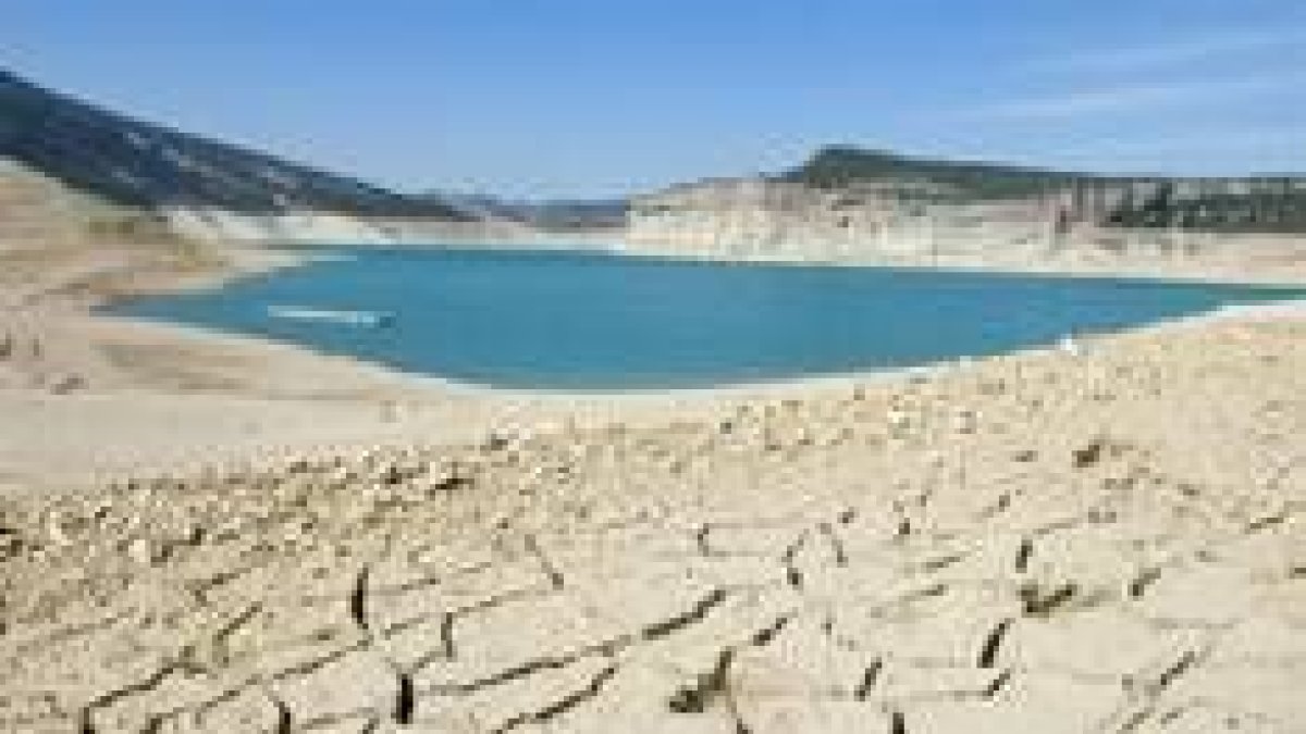 El pantano de Canelles, en Cataluña, presenta el 21,66 por ciento de su capacidad debido a la sequía