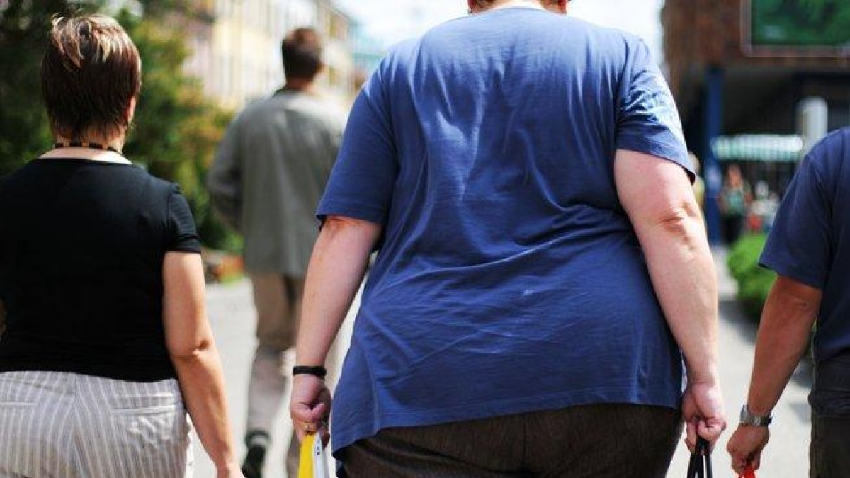 Una persona con obesidad, en una imagen de archivo.