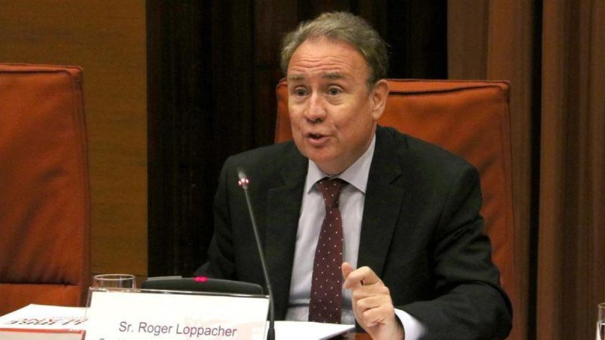 El presidente del Consell de lAudiovisual de Cataluña (CAC),  Roger Loppacher.