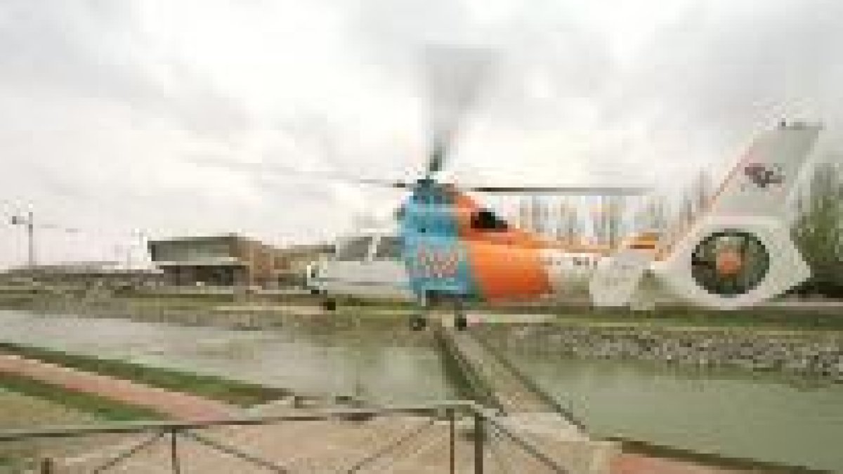 Los helicópteros medicalizados son uno de los pilares del servicio de emergencias autonómico