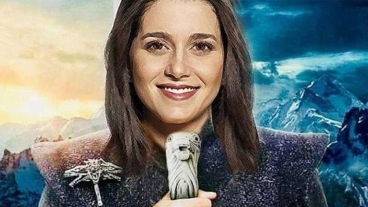 La imagen publicitaria que ha lanzado Ciudadanos en la que Arrimadas representa a Khaleesi, una de las protagonistas de Juego de Tronos.