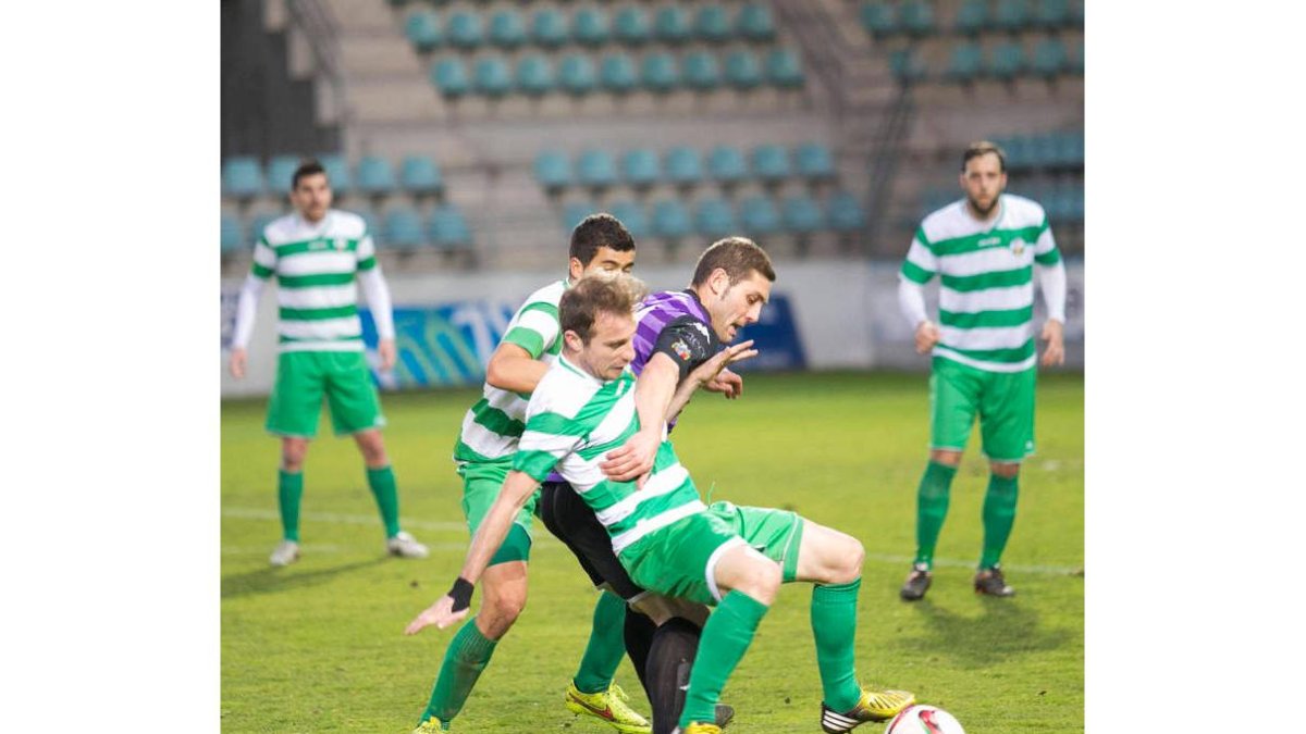 El equipo virginiano naufragó frente al Palencia.