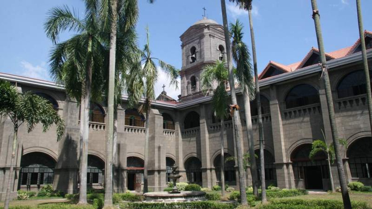 Imagen del convento de San Agustín de Manila, en la capital de Filipinas, edificio que acoge el museo de los agustinos de cuya reforma se encarga el religioso leonés.