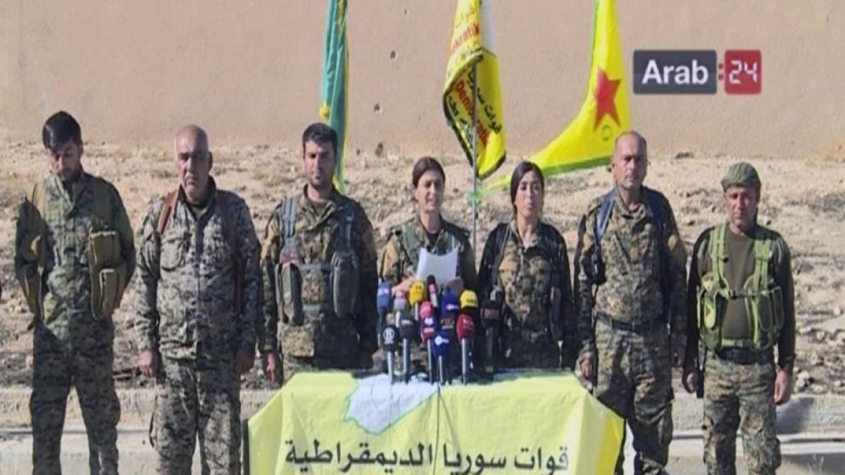 Anuncio de la ofensiva para liberar Raqqa.