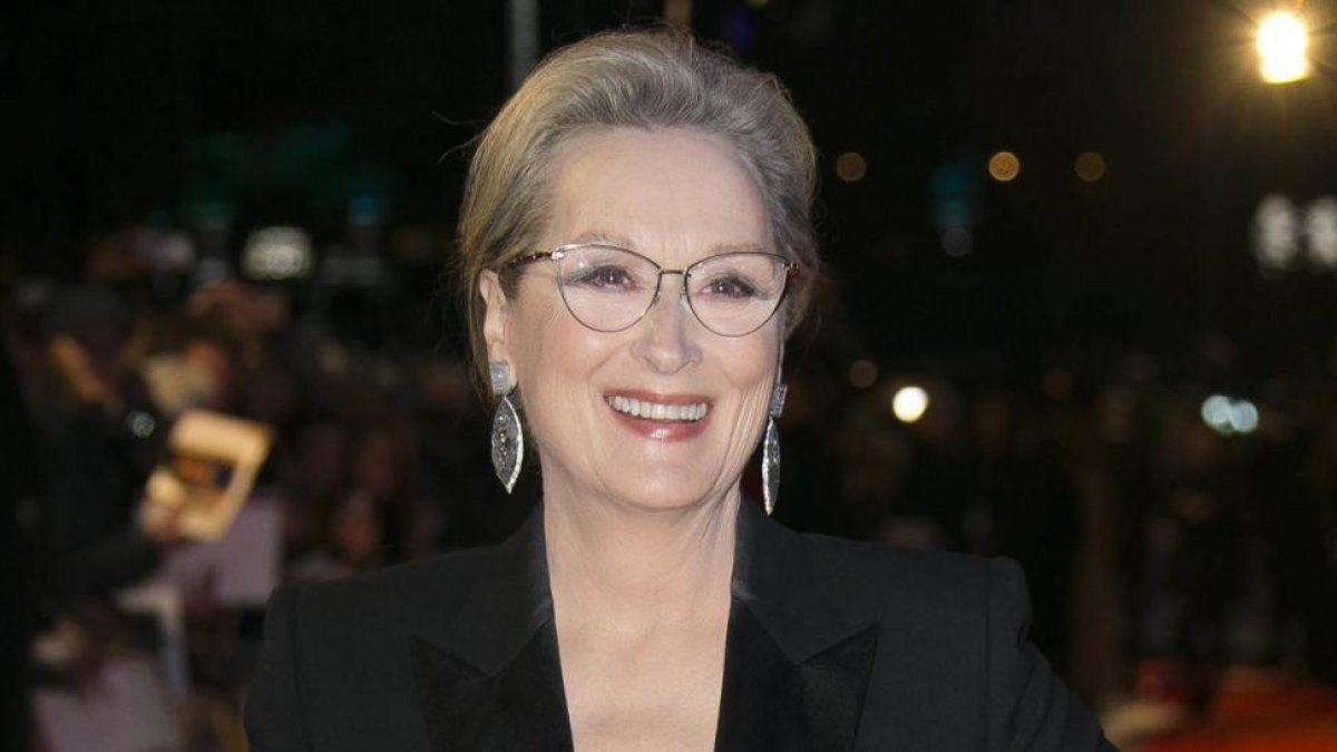 Meryl Streep, en el 'set' de rodaje de 'Los archivos del Pentágono' junto al director Steven Spielberg (Izquierda) y al actor Tom Hanks