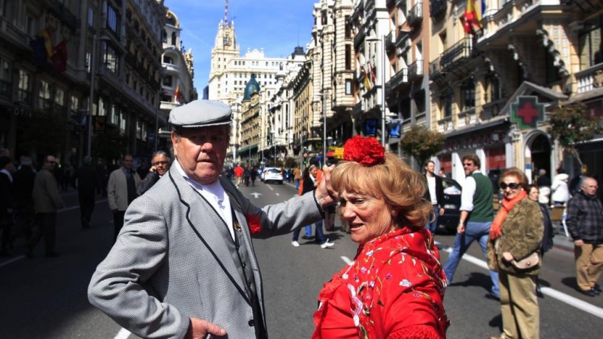 Madrid se viste de fiesta.