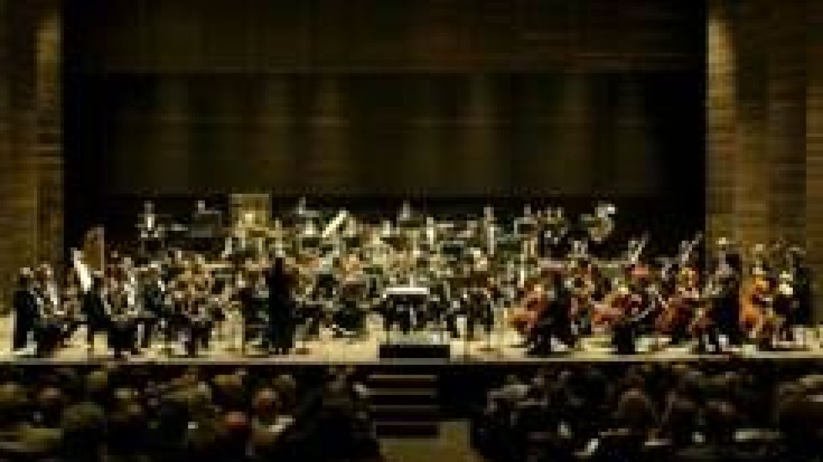 La Sinfónica de Castilla y León en un concierto en el Auditorio
