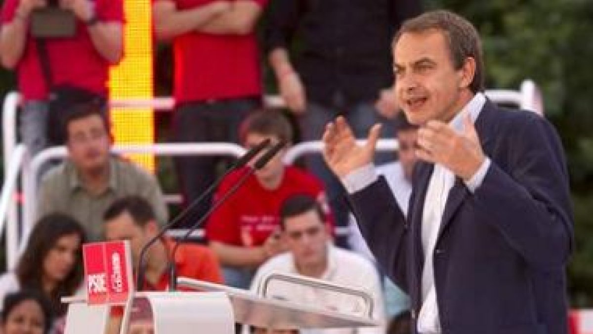 Zapatero cree que la abstención da la victoria a un PP que «no la merece».