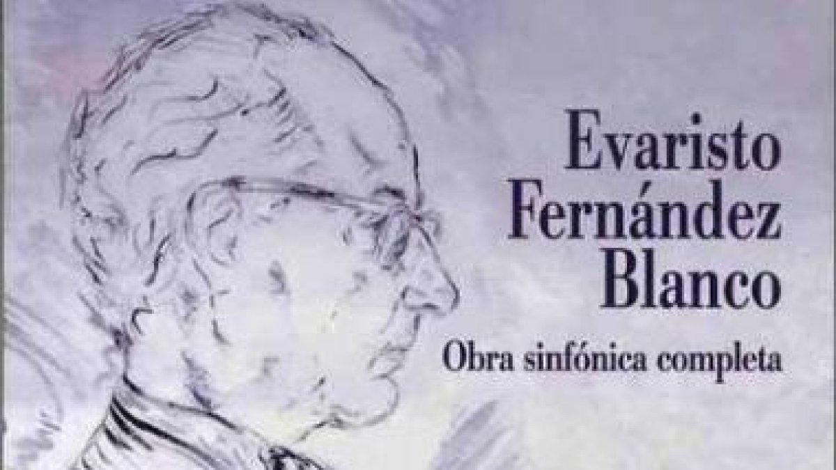 Imagen de archivo del compositor astorgano Evaristo Fernández Blanco.