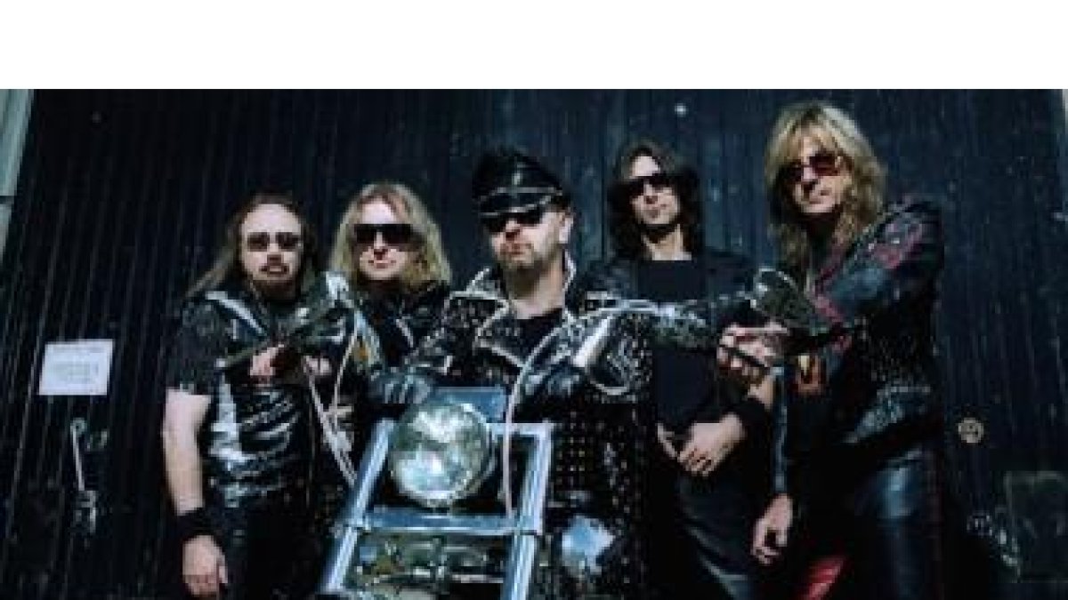 La formación de Judas Priest, en una imagen promocional.