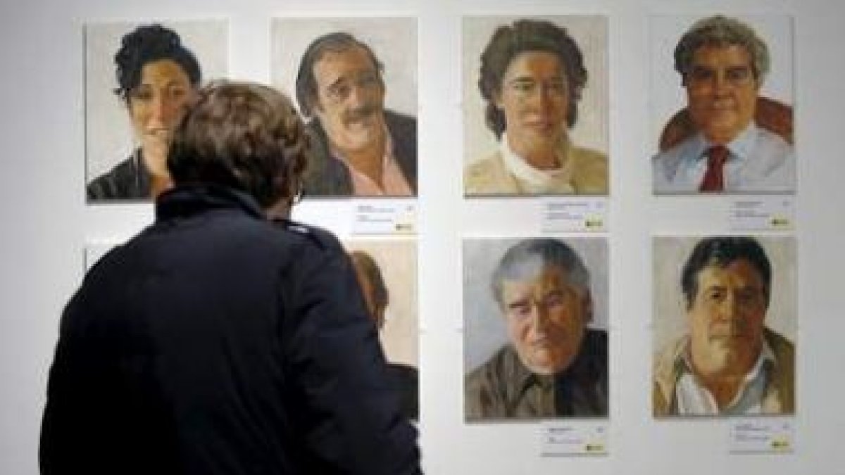 El Museo Cervantes de Valladolid acoge la exposición del pintor Félix de la Concha.