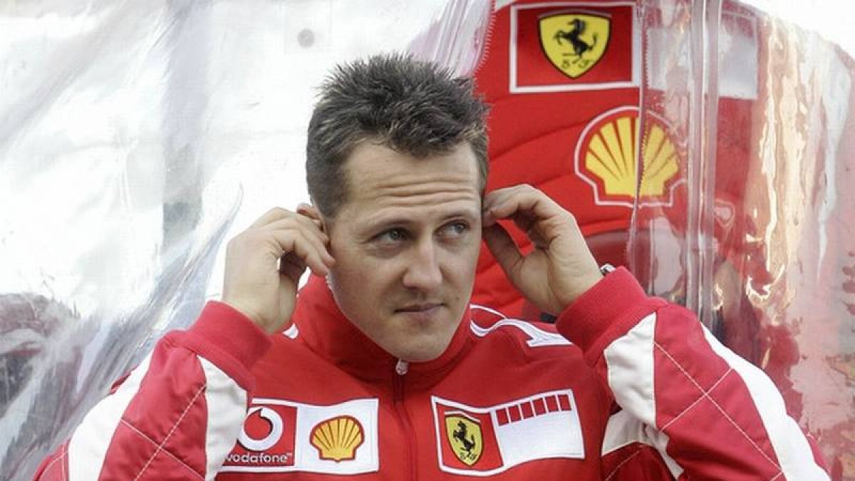 Michael Schumacher, durante el GP de Valencia, en el 2006.