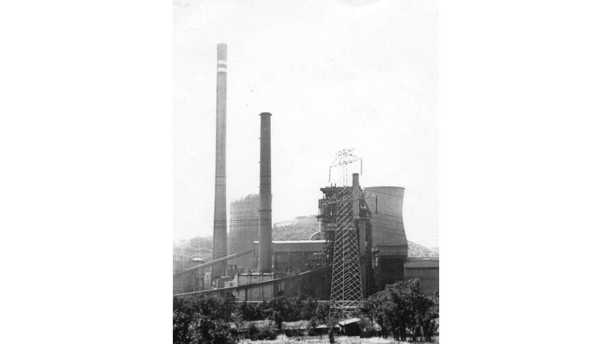 Las obras de la central térmica comenzaron en el año 1970. DL