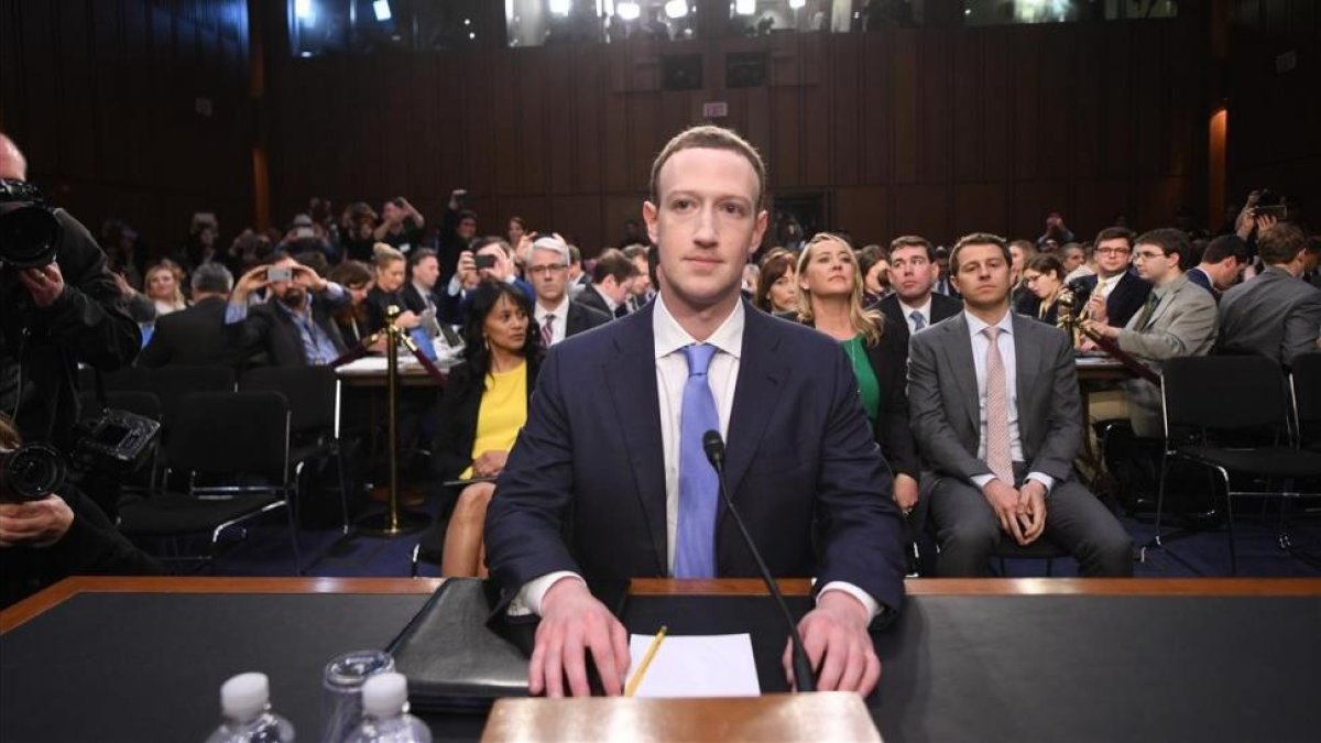 Zuckerberg, en el Senado