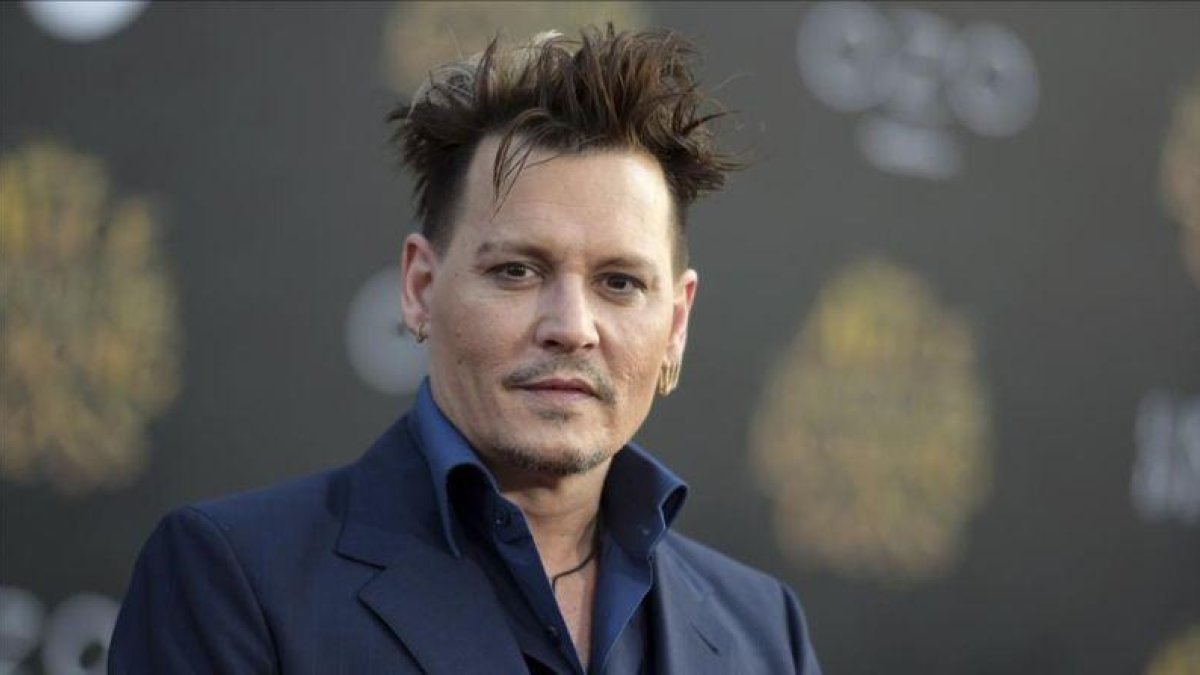 El actor Johnny Depp, que será uno de los protagonistas de la segunda parte de 'Animales fantásticos y dónde encontrarlos', del universo Harry Potter.