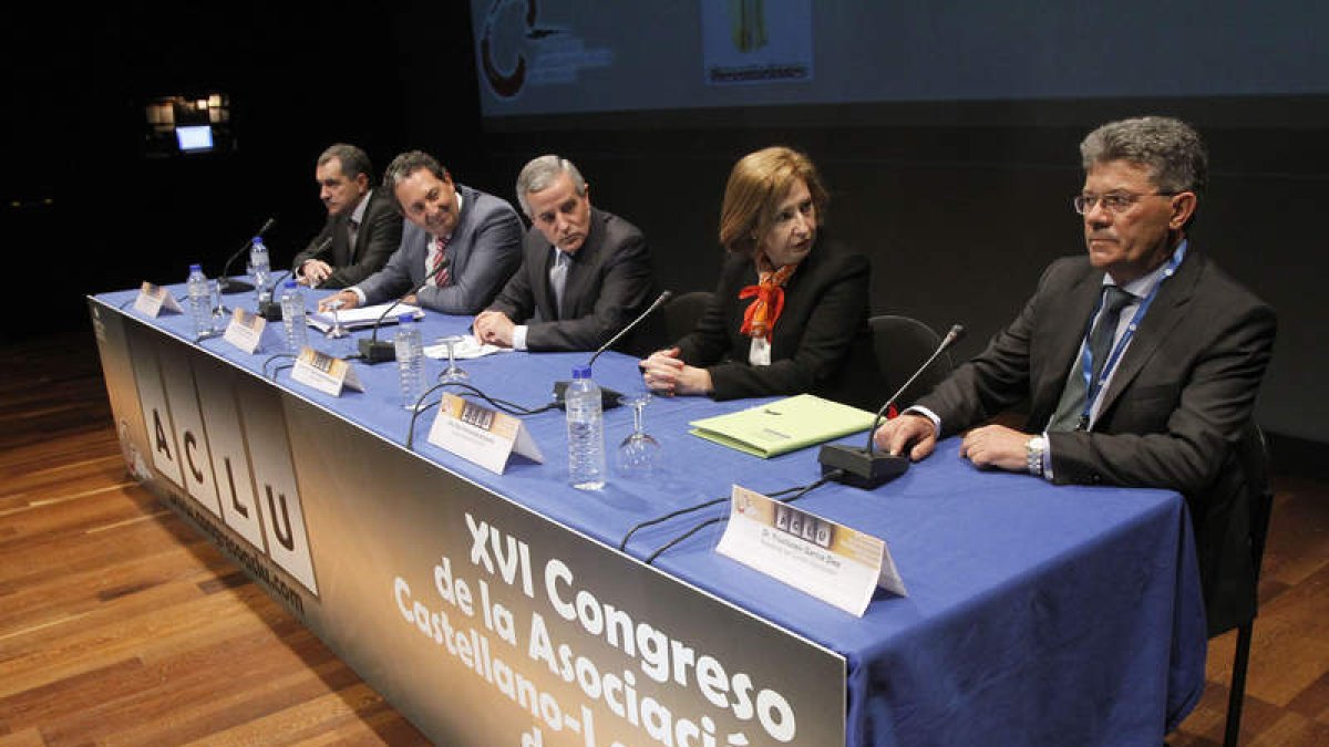 Inauguración del congreso de Urología celebrado en el Auditorio de León.