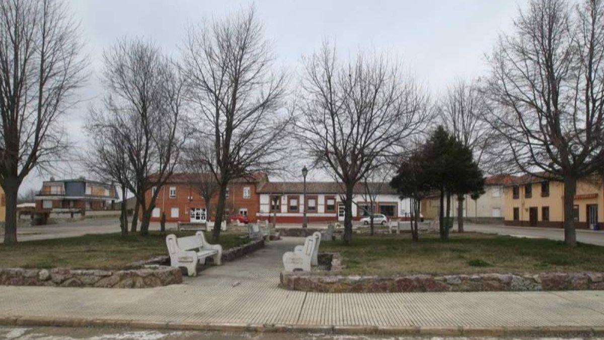 Plaza Mayor de Villaornate, en una imagen de archivo