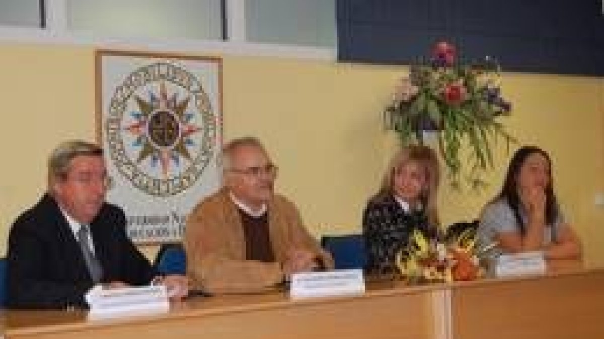 Mauricio González, Luis Javier Cachán, Mª Eugenia Gancedo y Montserrat González