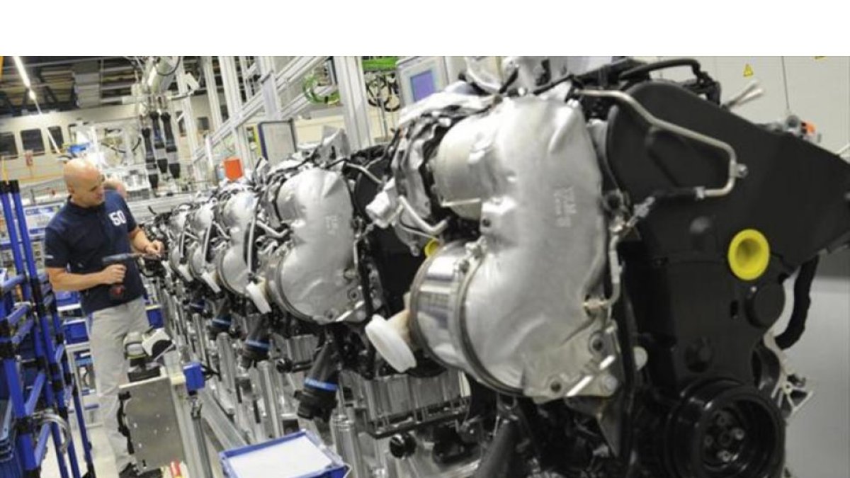 Motores de Volkswagen, la marca más implicada en el dieselgate.