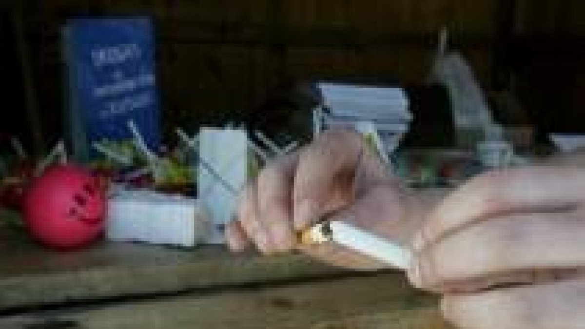 Intercambio de cigarrillos por chupa-chups el año pasado en León