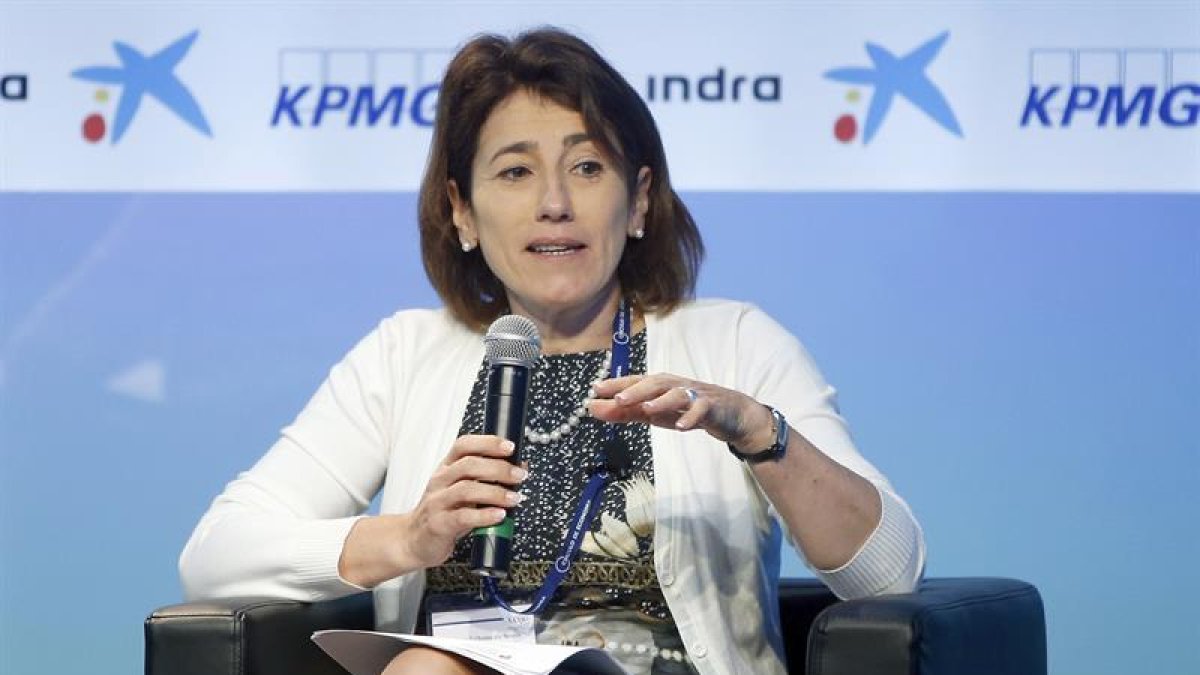 La ministra de Administración Interna del Gobierno de Portugal, Constança Urbano da Sousa.