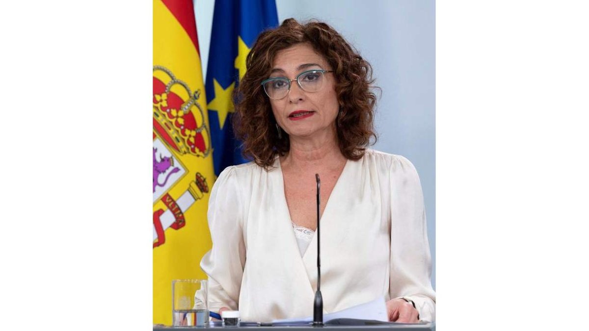 María Jesús Montero, tras el Consejo de Ministros.