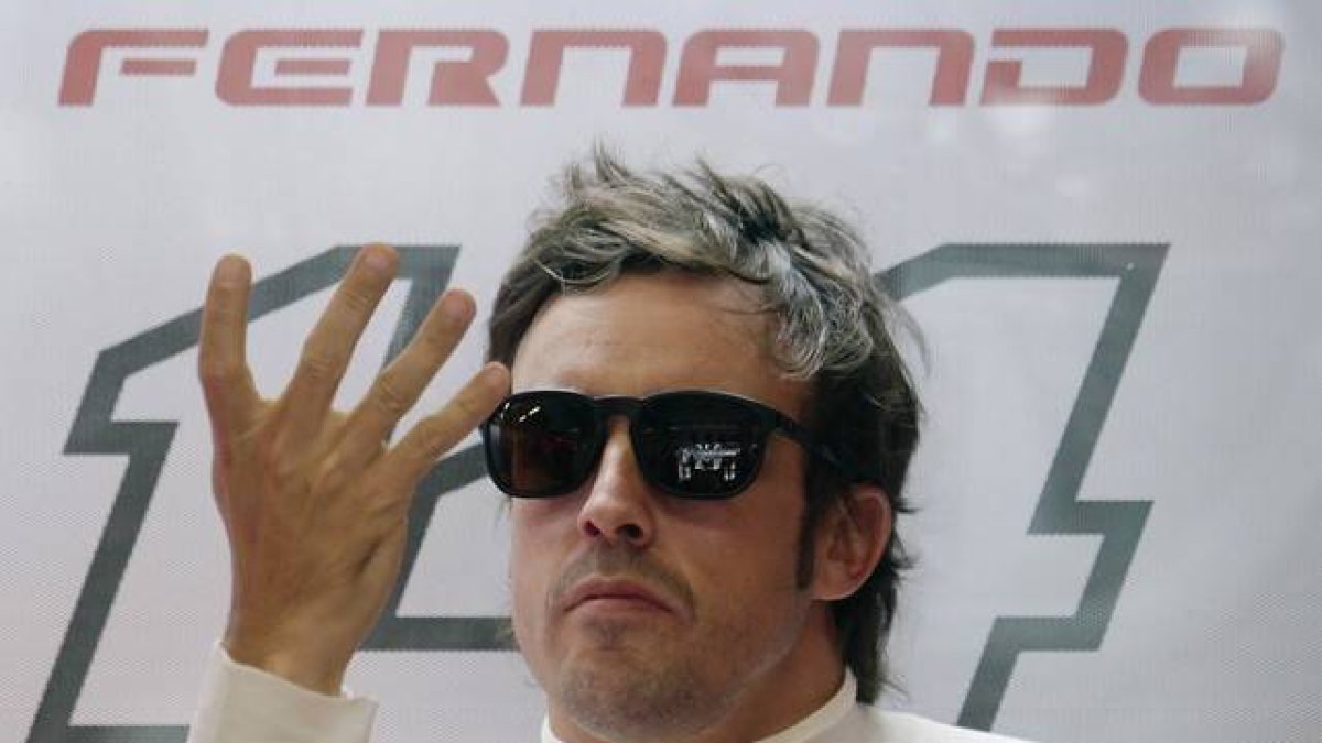 Fernando Alonso, el sábado, en Spielberg.