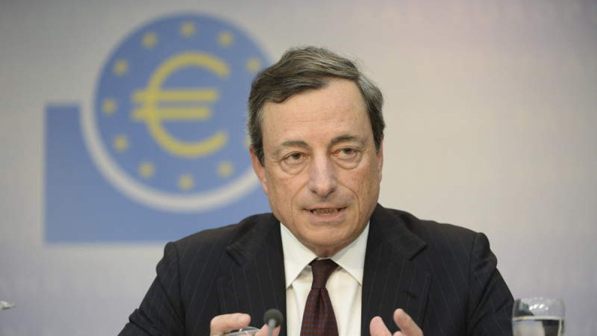 El presidente del Banco Central Europeo, Mario Draghi, en una imagen de archivo.